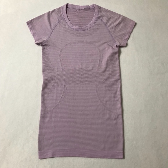 lululemon athletica Tops - Lululemon Short Sleeve Swiftly Lilac 4